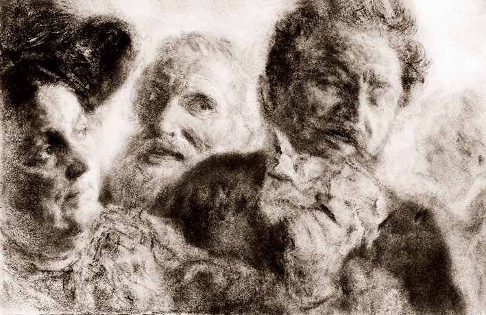  Adolpyh Von Menzel —— 人物头像习作